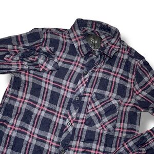 Rails Plaid Long Sleeve‎ Button Down Shirt Womens Size Extra Small